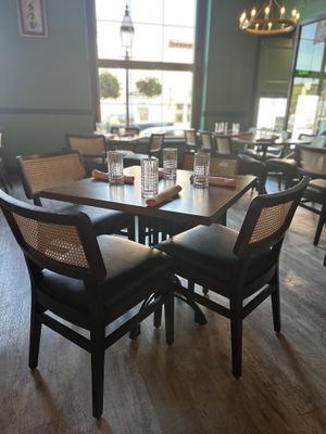 Seating  at Rosemary Thai in Peabody