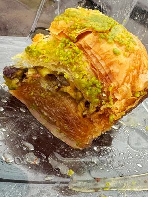 Pistachio Baklava   at Taste of Jerusalem Express in Pensacola