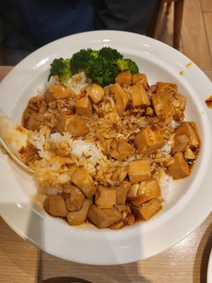 Tofu immangeable trop épicé at Spring Breeze Pine Moon Pavilion - Bai Ling Lu - 春风松月楼 in Shanghai
