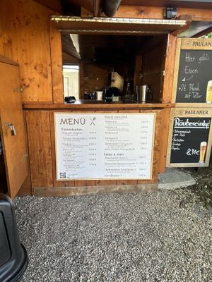Menü   at Biergarten an der Lahn in Wetzlar