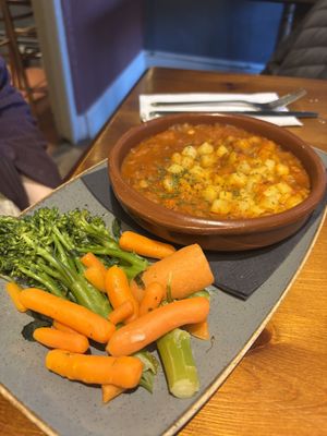 Plant based cottage pie - a bit flavourlesss  at Virgins & Castle in Kenilworth
