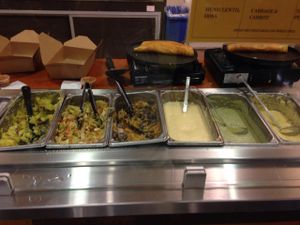 DC Dosa choices at DC Dosa - Kiosk in Washington