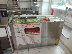 Salat bar at Sultan Bistro in Chemnitz