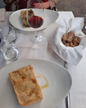 Lasagne! at Il Lughino in Seregno