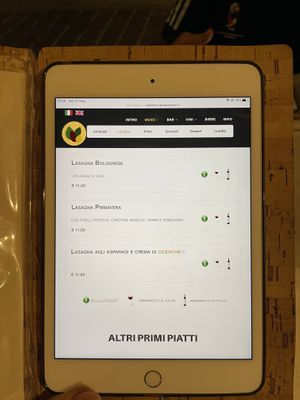 Menu  at Il Lughino in Seregno