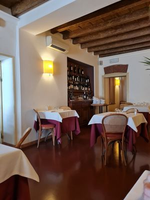 Inside room at Il Lughino in Seregno