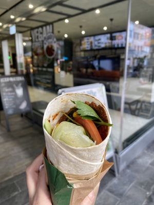 Cigköfte Wrap spicy  at Rhulo Çiğköfte in Winterthur