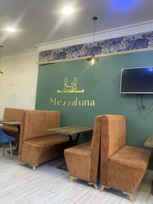 Inside  at Mezzaluna  in Blida