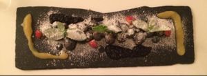 poppyseed gnocchi  at The Green Garden in Salzburg
