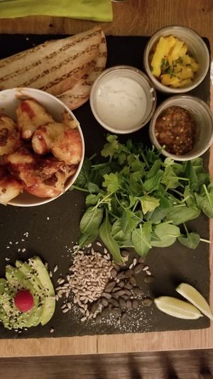 BBQ Tacos at The Green Garden in Salzburg