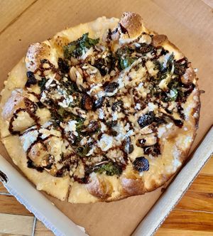 The Woodland (subbed for vegan cheese)  at Restaurant 415 in Fort Collins