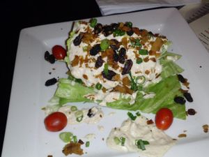 iceberg lettuce wedge at Black Rose Tavern in Los Angeles