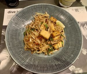 Tofu pad Thai  at Wagamama - Union Square in Aberdeen