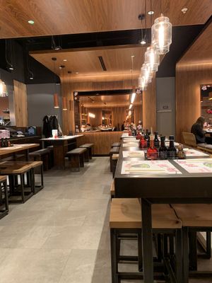 Wagamama Seating Area at Wagamama - Union Square in Aberdeen
