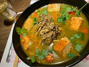 Vegan Ramen at Wagamama - Union Square in Aberdeen