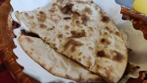 vegan naan (mention you want vegan)  at Indian Masala House in Jena