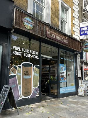   at Village Wholefoods in London