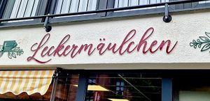 Geschäft von draußen   at Leckermäulchen in Krefeld