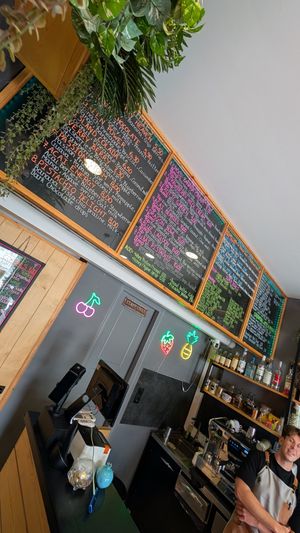  at Garden The Juice Bar in Milos