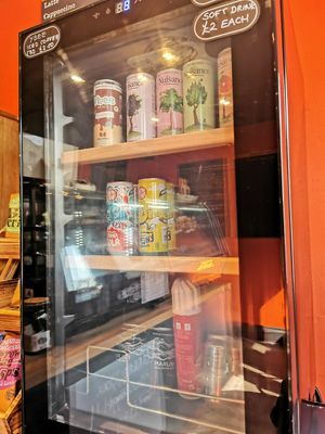 Soft drinks at The Bagel Bar & in Berwick-upon-tweed