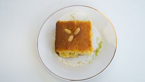 Harissa ( basbusa)
Dessert  at Zakee Mediterranean Street Food in Akron