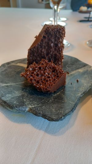 Roca de chocolate at Restaurante Solana in Ampuero
