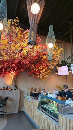 Interior at Who Ayam in Utrecht
