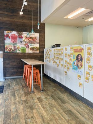 Indoor Seating  at Tropical Smoothie Cafe in Brookhaven