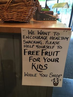 It's the little things :)  at Purple Carrot in Liverpool