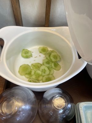 Cucumber   at Vegenarang in Seoul