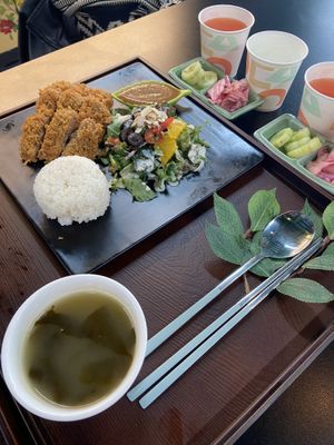 Katsu  at Vegenarang in Seoul