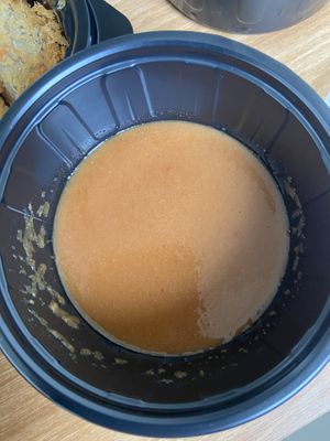 Amazing sauce   at Vegenarang in Seoul