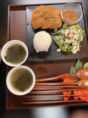 Vegan Cutlet  at Vegenarang in Seoul