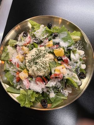 Snowflake Salad  at Vegenarang in Seoul