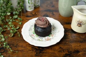 Chocolate Mud Cake at The Leafy Stop in Wellington