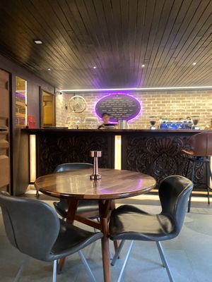 Interior w/Coffee Bar Area at La Petrona in Oaxaca