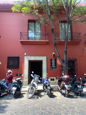 Upon Arrival - Exterior is Bright and Lovely at La Petrona in Oaxaca