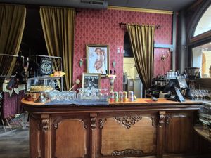 Desk at Arsenik Bistro  in Malmo