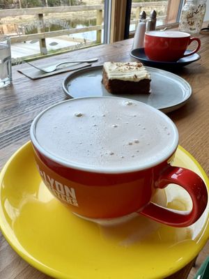 Chai lattes   at Dundreggan Rewilding Centre in Inverness