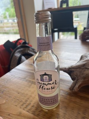 Lavender lemonade   at Dundreggan Rewilding Centre in Inverness