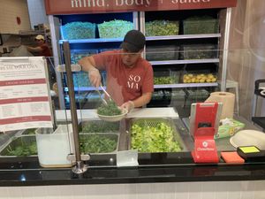 Counter at Soma Salads  in New York City