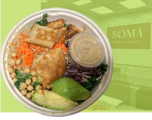 Veganista bowl at Soma Salads  in New York City
