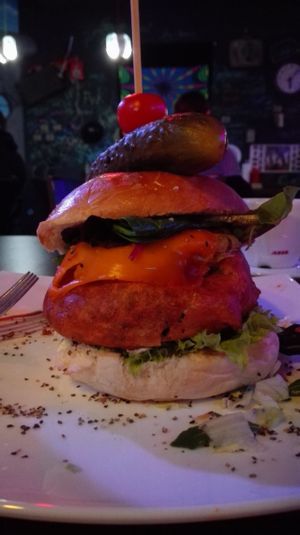 The FBI New York burger in Nov 2016 at Lily Burger in Berlin