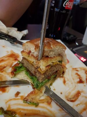 very realistic  at Lily Burger in Berlin