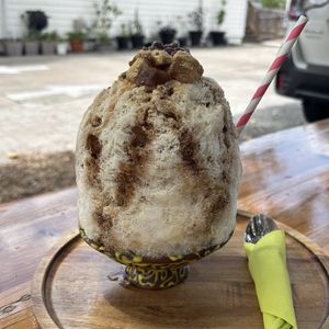 kuro mitsu flavor veganized   at Koko Kakigori in Orlando