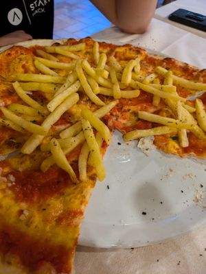 marinara with fries at Agriturismo il Mulino d'Ortano in Forli