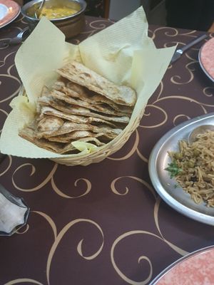 Roti at Sabor da India in Funchal