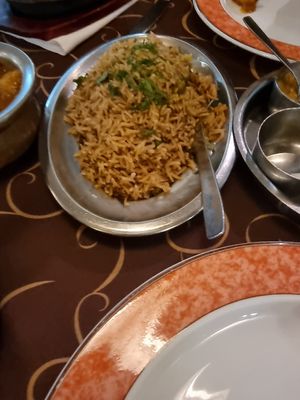 Rice at Sabor da India in Funchal