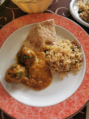Vegan Kofte at Sabor da India in Funchal