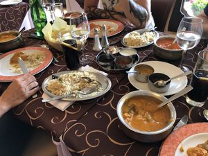 Vegetable Korma, Tikka Masala, Safran Rice  at Sabor da India in Funchal